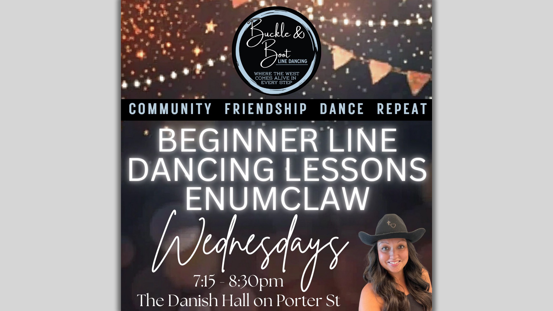 Wednesday Night Beginner Line Dance Lessons