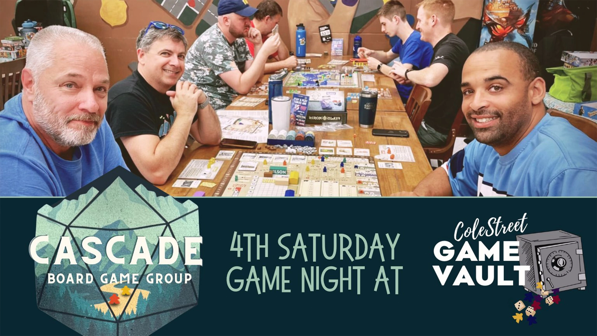 Cascade Board Game Group – New Players Welcome!