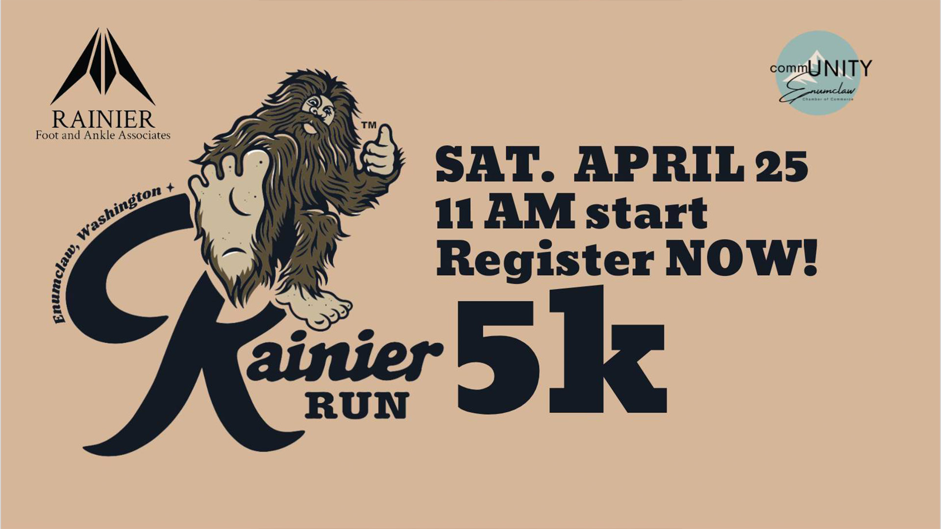 Rainier Run and Rally 5K