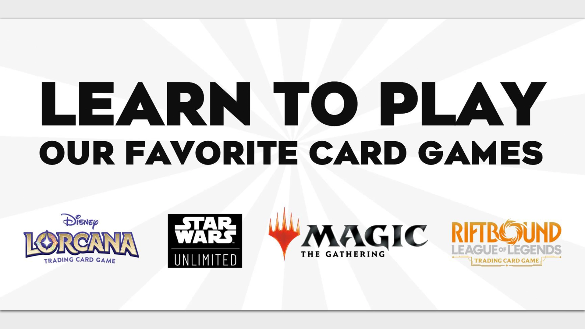 Free Learn to Play Saturdays!