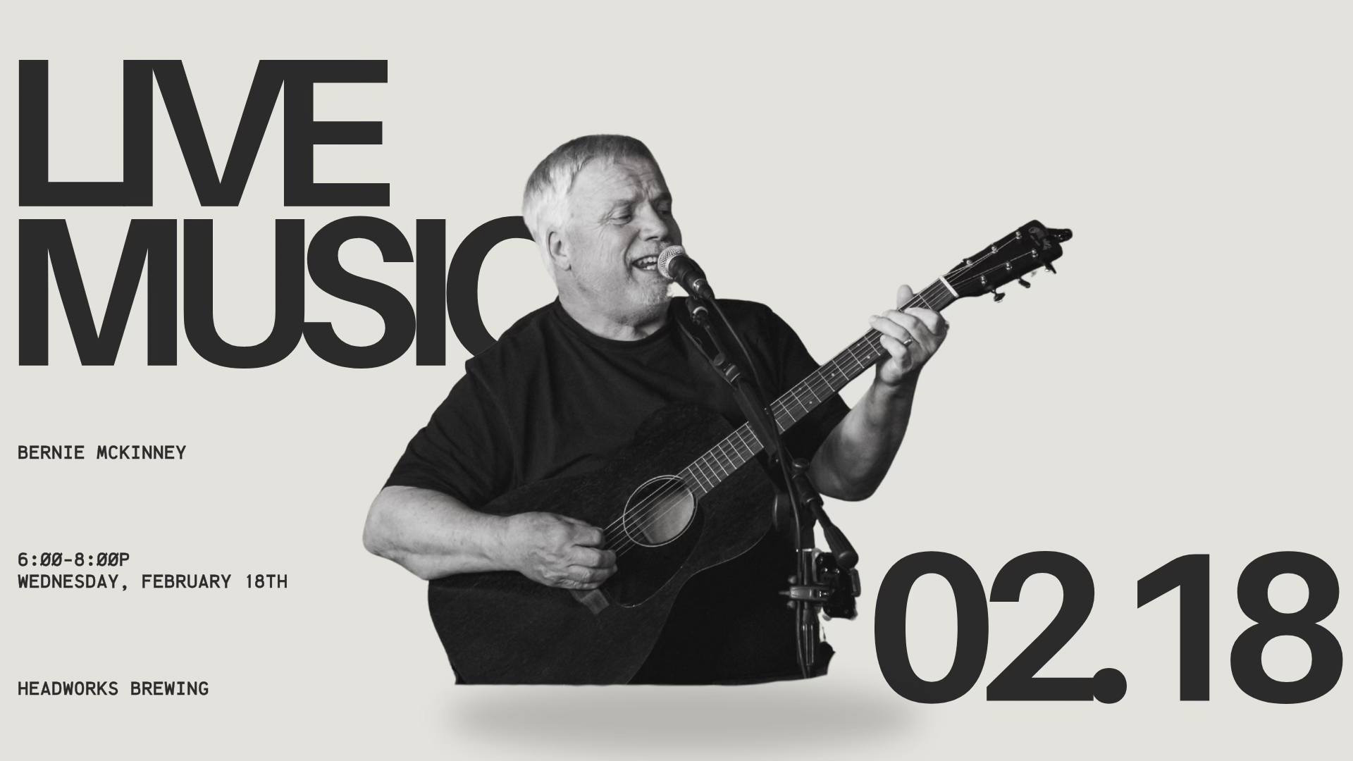 LIVE MUSIC: Bernie McKinney