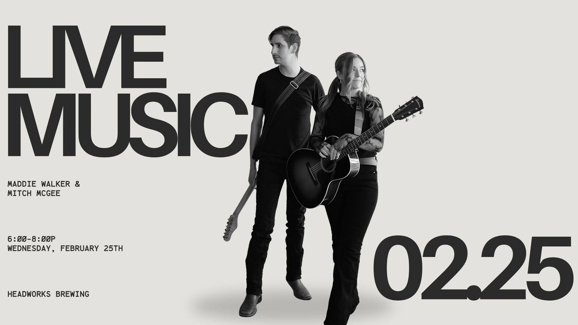 LIVE MUSIC: Maddie Walker & Mitch McGee