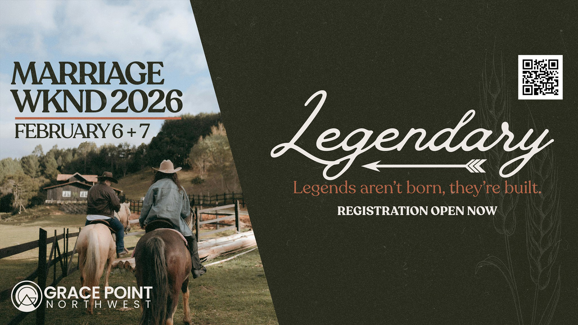 Marriage WKND 2026: Legendary